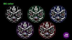 JW132 jwstudio watchface Screenshot 3