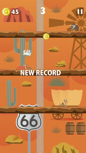 JumpJump Cat - Cat Games Free Screenshot 2