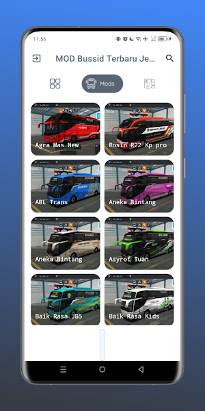Mod Bussid JetBus Livery 2026 Screenshot 3