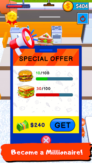 Restaurant Empire- Idle Tycoon Screenshot 2