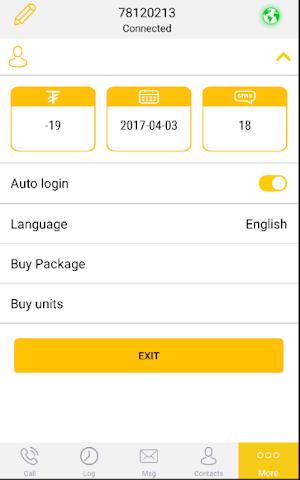 gphone Screenshot 2