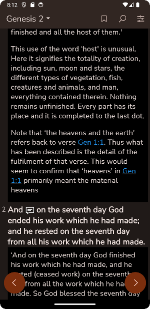 Verse By Verse Commentary Screenshot 1
