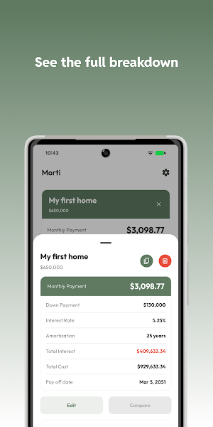 Morti — Mortgage Calculator Screenshot 1