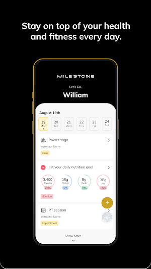 Milestone Fitness Online Screenshot 3