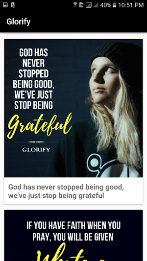 Glorify Screenshot 2