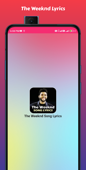 The Weeknd Song Lyrics Screenshot 0