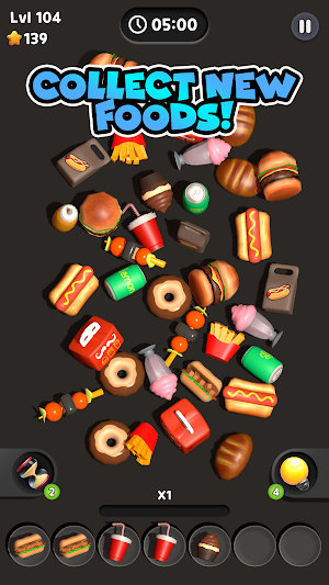 Food Match 3D: Tile Puzzle Screenshot 3
