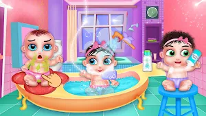 Triplet Baby Daycare Newborn Babysitting Screenshot 3