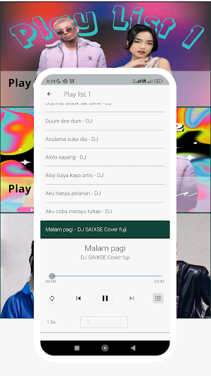 Dj Malam Pagi x fuji offline Screenshot 2
