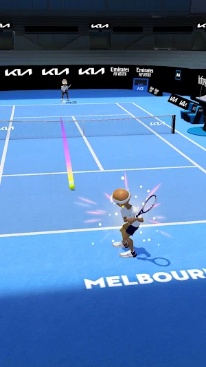AO Tennis Smash Screenshot 0