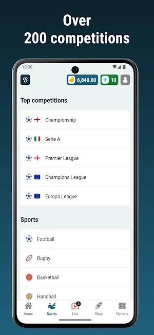 Betoven - Sports Betting Screenshot 2