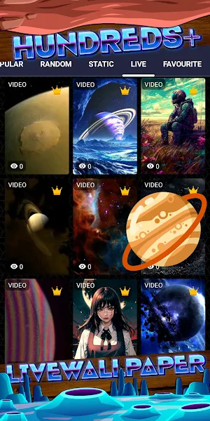 planet wallpaper Screenshot 2