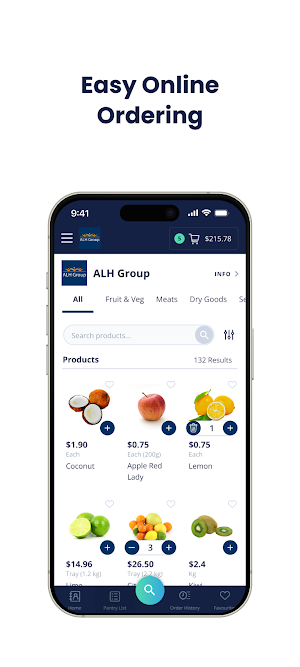 ALH Procurement Screenshot 1