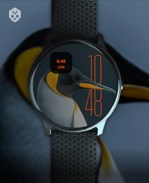 Liquid Glass Watch Face Screenshot 2