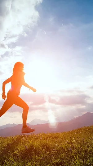 Trail Running Wallpaper Screenshot 0