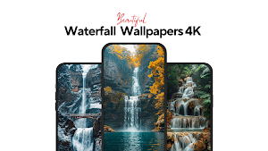 Cool Waterfall Wallpaper 4K HD Screenshot 0