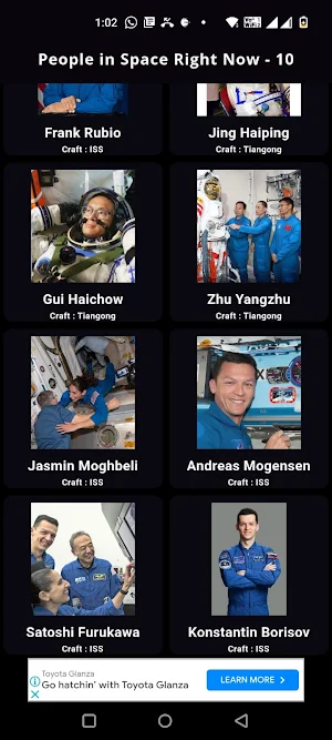 People in Space Right Now Screenshot 2
