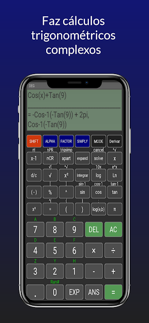 Calculadora Científica PRO Screenshot 1