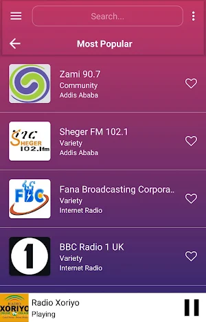 A2Z Ethiopia FM Radio screenshot 4