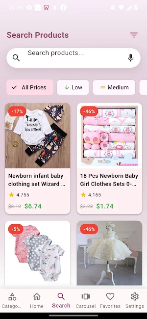 Cheap baby clothes Screenshot 3