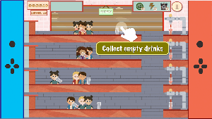 Coke Tapper Retro Screenshot 1