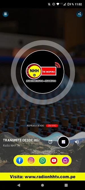 Radio NHH TV Huacrachuco Screenshot 1