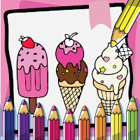 Ice Cream Coloring Pages