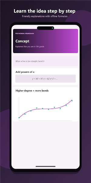 Polynomial Regression Screenshot 2