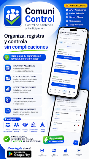 Control Asambleas y Reuniones Screenshot 0