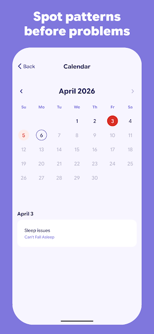 Health Log: Symptoms & Meds Screenshot 2