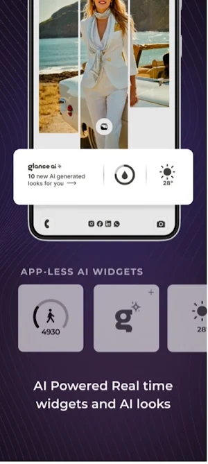 Glance AI Lockscreen Screenshot 0