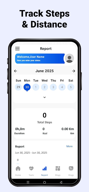 Walking Tracker - Daily Walk Screenshot 1