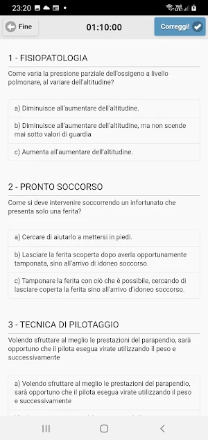 Quiz Deltaplano e Parapendio Screenshot 1