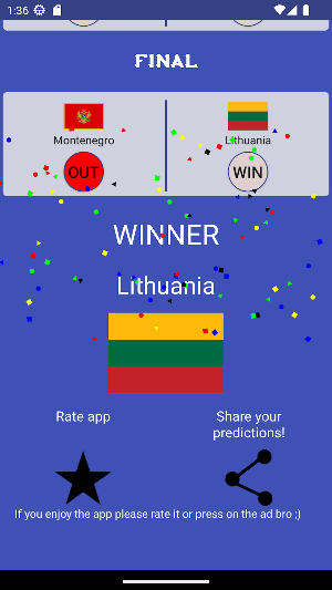 Basketball Cup Predictor 2023 Screenshot 2