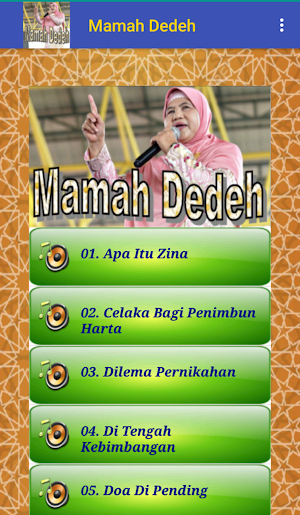 Ceramah Islam Mamah Dedeh Screenshot 2