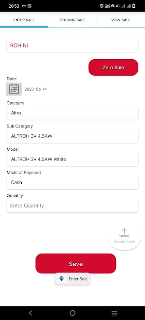 Usha ISP Demo Screenshot 3