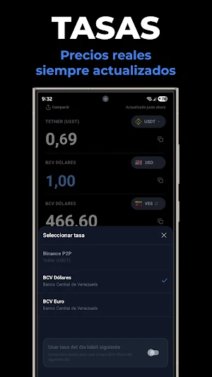 Cambiazo: Tasas y Gasolina Screenshot 2