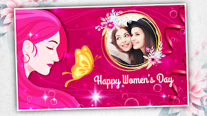 Women Day Photo Frame Screenshot 0