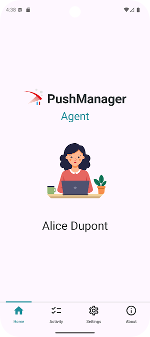 PushManager Agent Screenshot 0