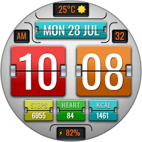 DIGI FLIPNOUR CTS35 Watch face