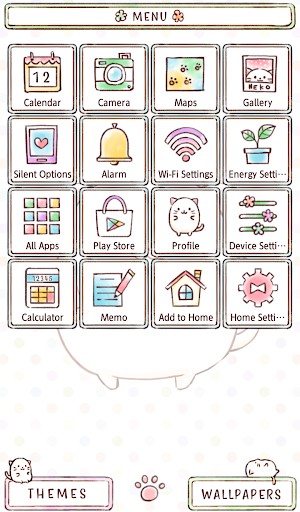 Cute Wallpaper Roly Poly Cats Theme Screenshot 1