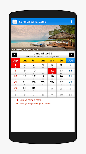 Kalenda ya Tanzania 2023 Screenshot 0
