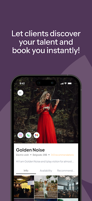 GigfreQ Screenshot 1