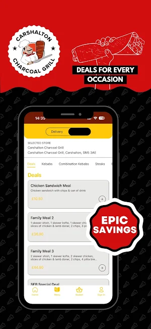 Charcoal Grill - Carshalton Screenshot 2