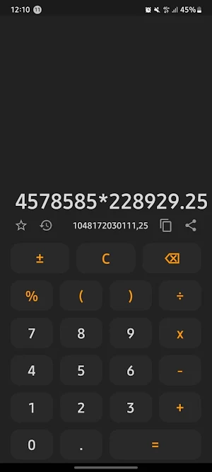 MegaCalcX Screenshot 2