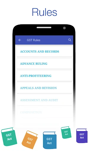 GST Connect - Rate & HSN Finder + GST Act & Rules Screenshot 2