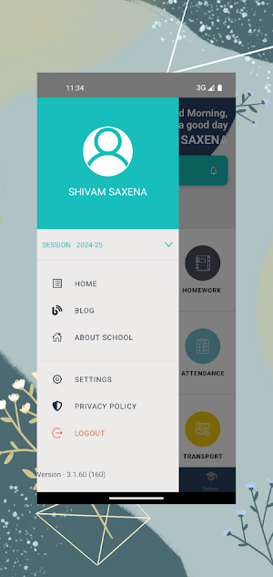 Gurukul Vidya Parent App Screenshot 1
