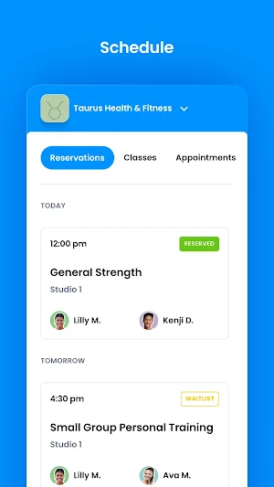 Taurus Health & Fitness Screenshot 2
