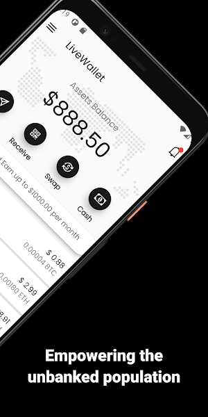LiveWallet: Crypto Wallet Screenshot 1