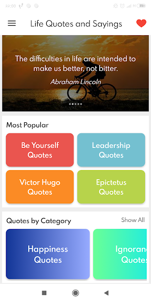 Deep life Inspiring Quotes and Sayings Screenshot 0